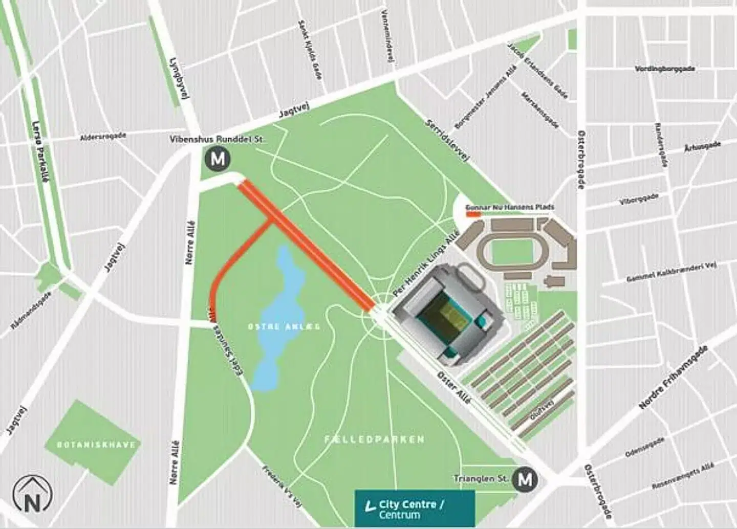 Sådan er trafik og parkering påvirket om dagen 11., 16., 20. og 27. juni.