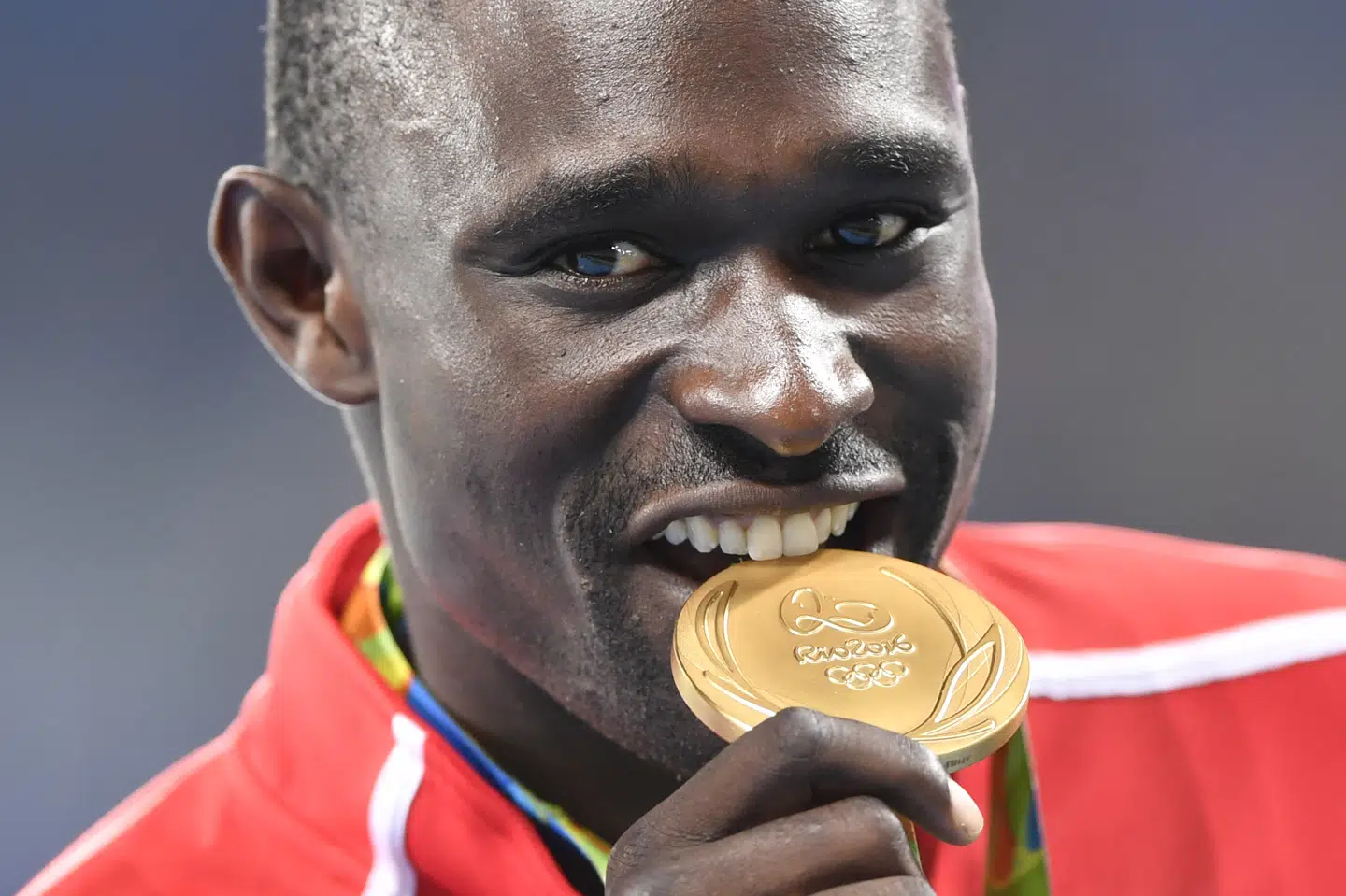 Kenyaneren David Rudisha vandt OL-guld på 800 meter ved legene i Rio de Janeiro i 2016. Fabrice Coffrini/Ritzau Scanpix