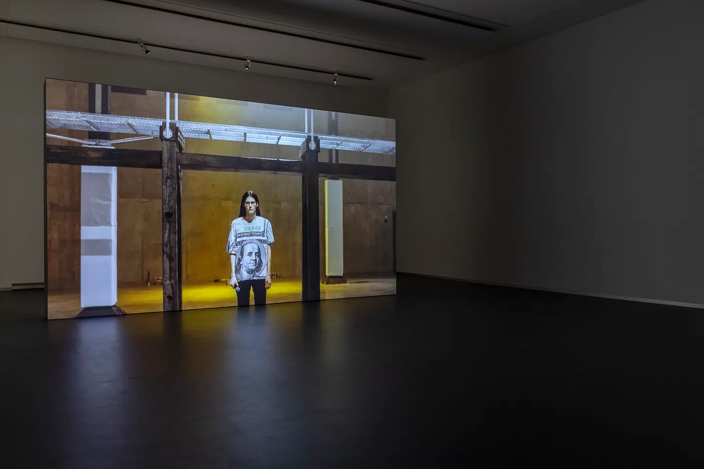 Udstillingen består af tre og en halv times film, der udgør det fjerde kapitel i Imhofs serielle værk »Sex«.