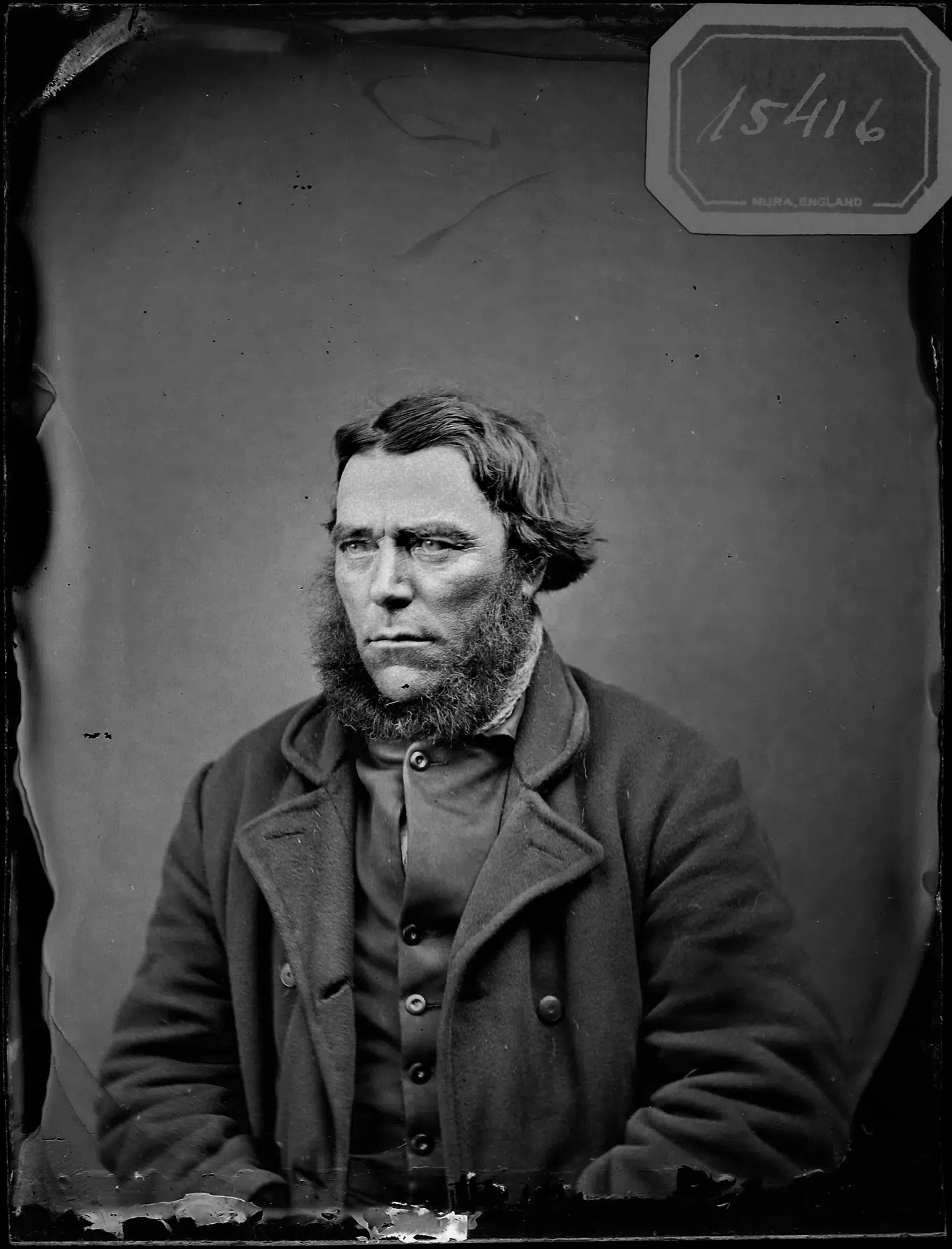 Fint og nærværende portræt af Nicoline Weywadt af den islandske bonde Vigfús Eyjólfsson fra gården Veturhús ved Álftafjörður, 1872-1888. Foto: Islands Nationalmuseum