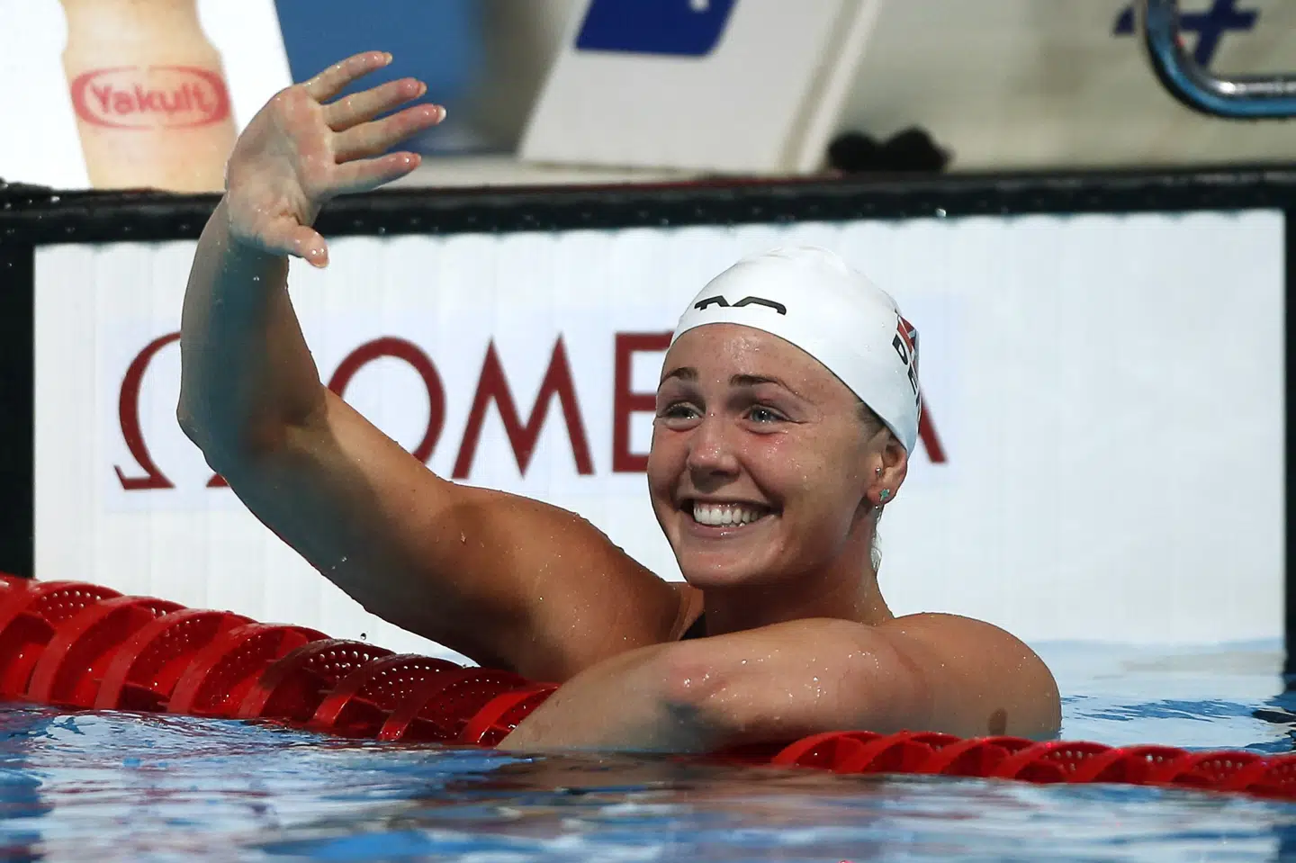 Jeanette Ottesen kan meget vel skulle deltage ved sit femte OL til sommer. (Arkivfoto) Albert Gea/Reuters