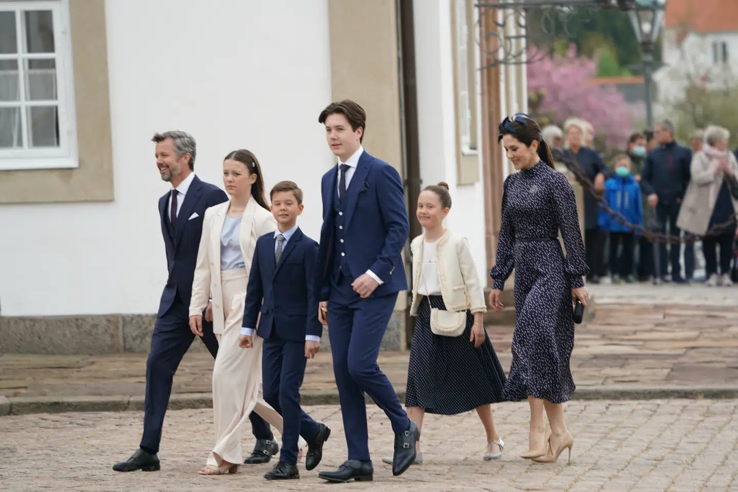 Prins Christian med hele familien.