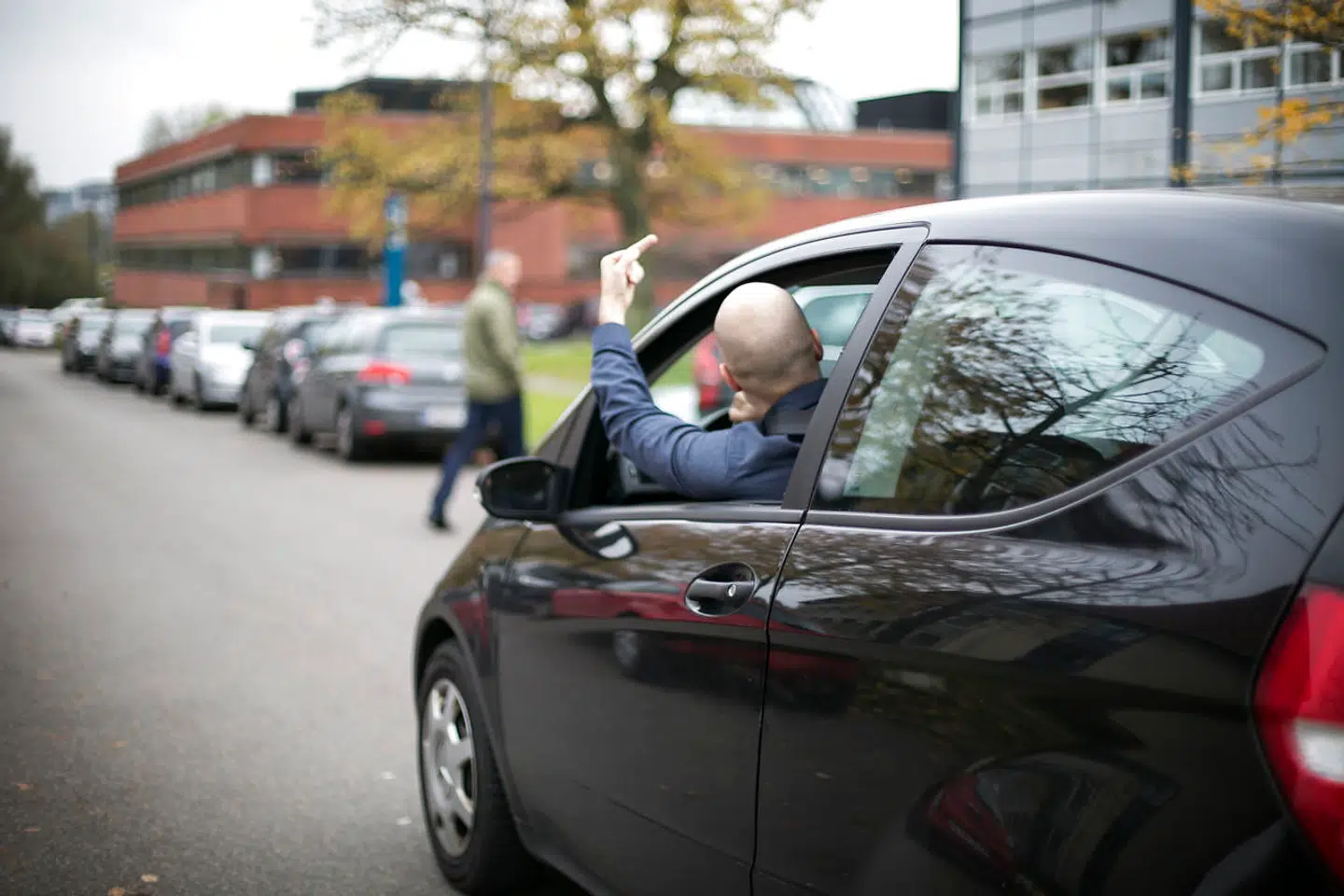 »Vi oplever tit, at der bliver råbt og kastet håndtegn, og at konflikter i trafikken på andre måde bliver optrappet,« siger Christian Berthelsen fra Rigspolitiet.