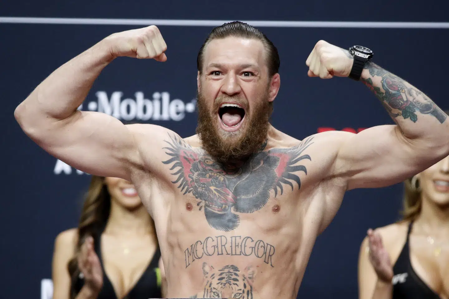 Conor McGregor har tjent 180 millioner dollar i løbet af det seneste år. (Arkivfoto) John Locher/Ritzau Scanpix