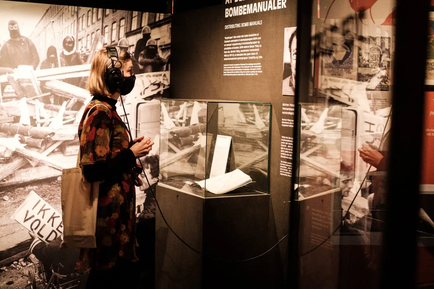 Fra Arbejdermuseets udstilling om politisk aktivisme.