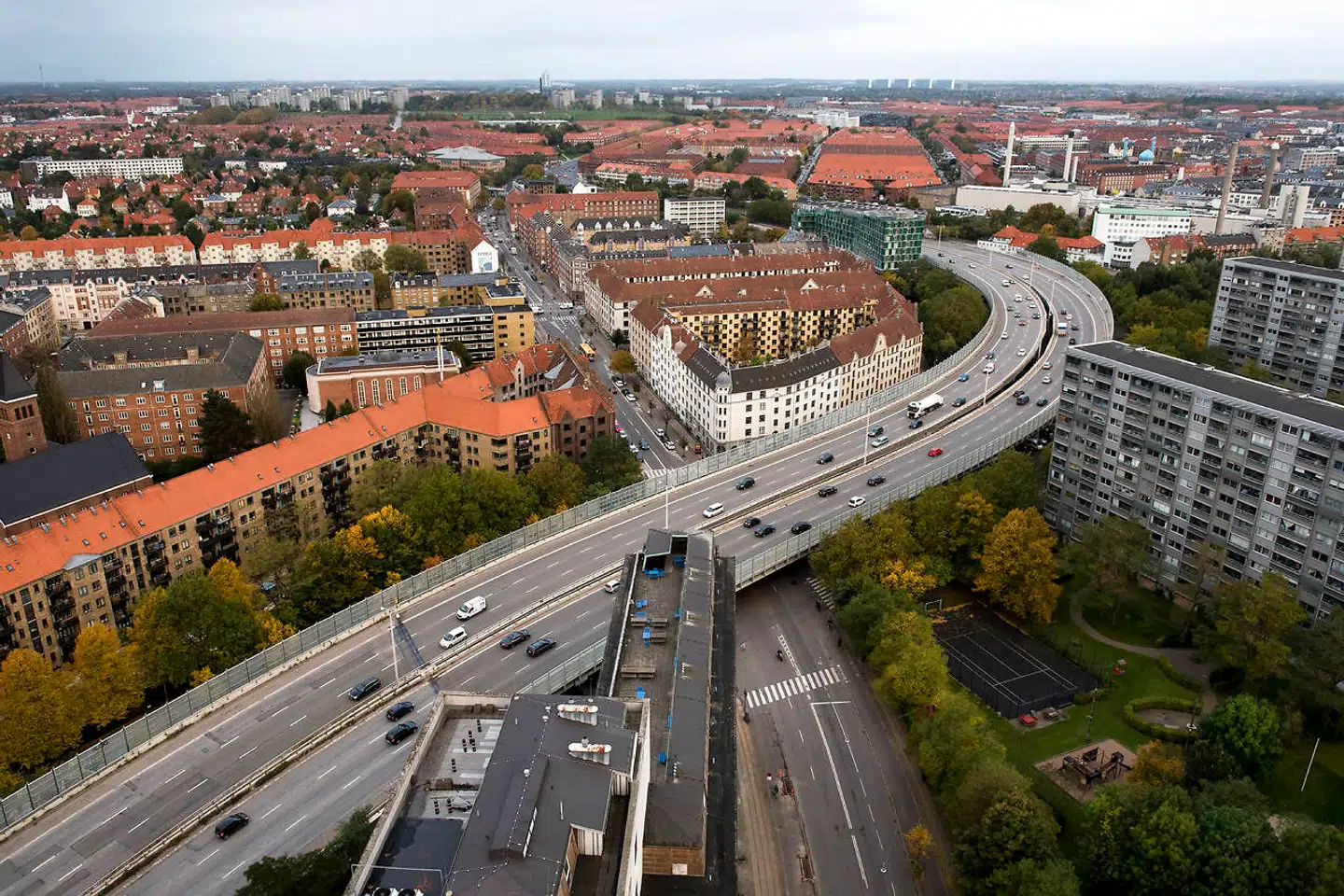 ARKIVFOTO: Da regeringen for nylig præsenterede sit store transportudspil for fremtidens infrastruktur var Bispeengbuen ikke at finde noget sted i udspillet. Det er Socialdemokratiets politiske leder i Frederiksberg Kommune skuffet over. Ikke mindst fordi et lignende projekt, fra det han kalder »jydernes hovedstad«, havde fået plads i udspillet.