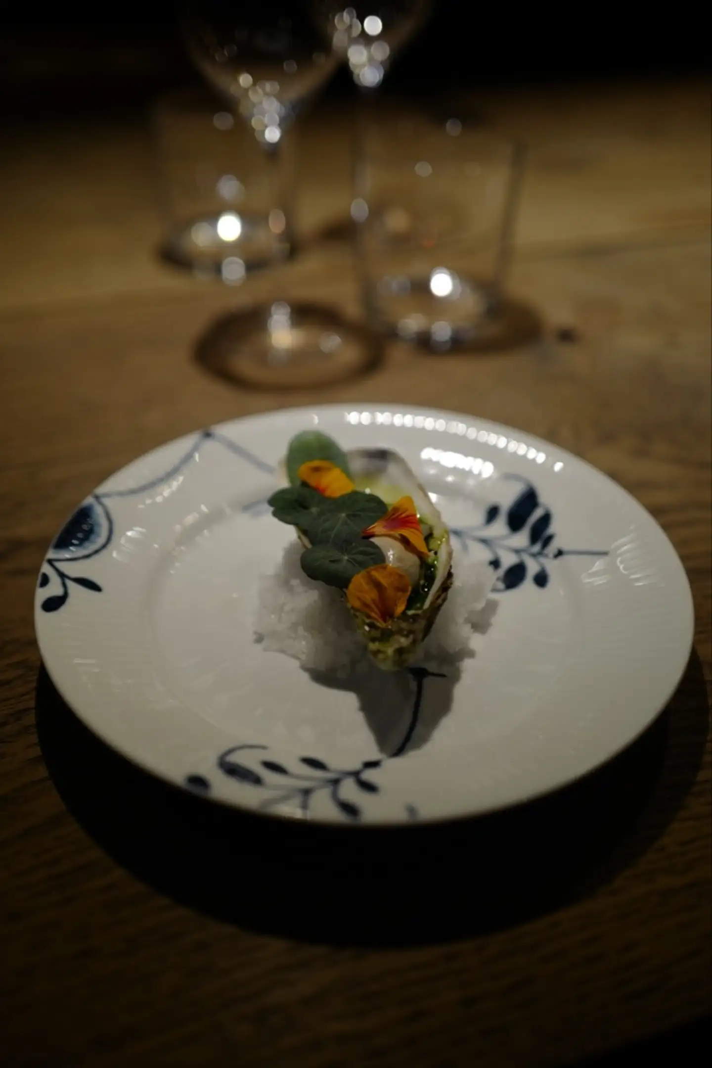 Connection har en femretters menu, som udskiftes løbende. Inspirationen stammer fra hele verden.