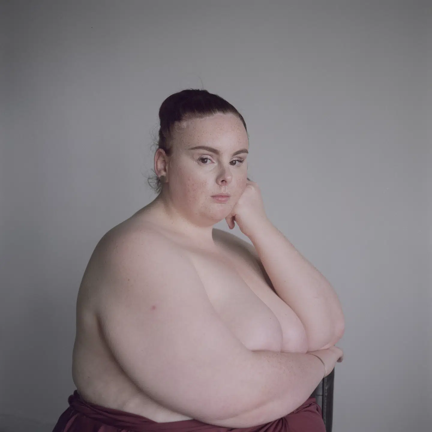 Billedet af en kvinde med spiseforstyrrelsen Binge Eating Disorder er taget af Nanna Navntoft, som er et af fem nordiske fototalenter, der får en særlig placering på festivalen.