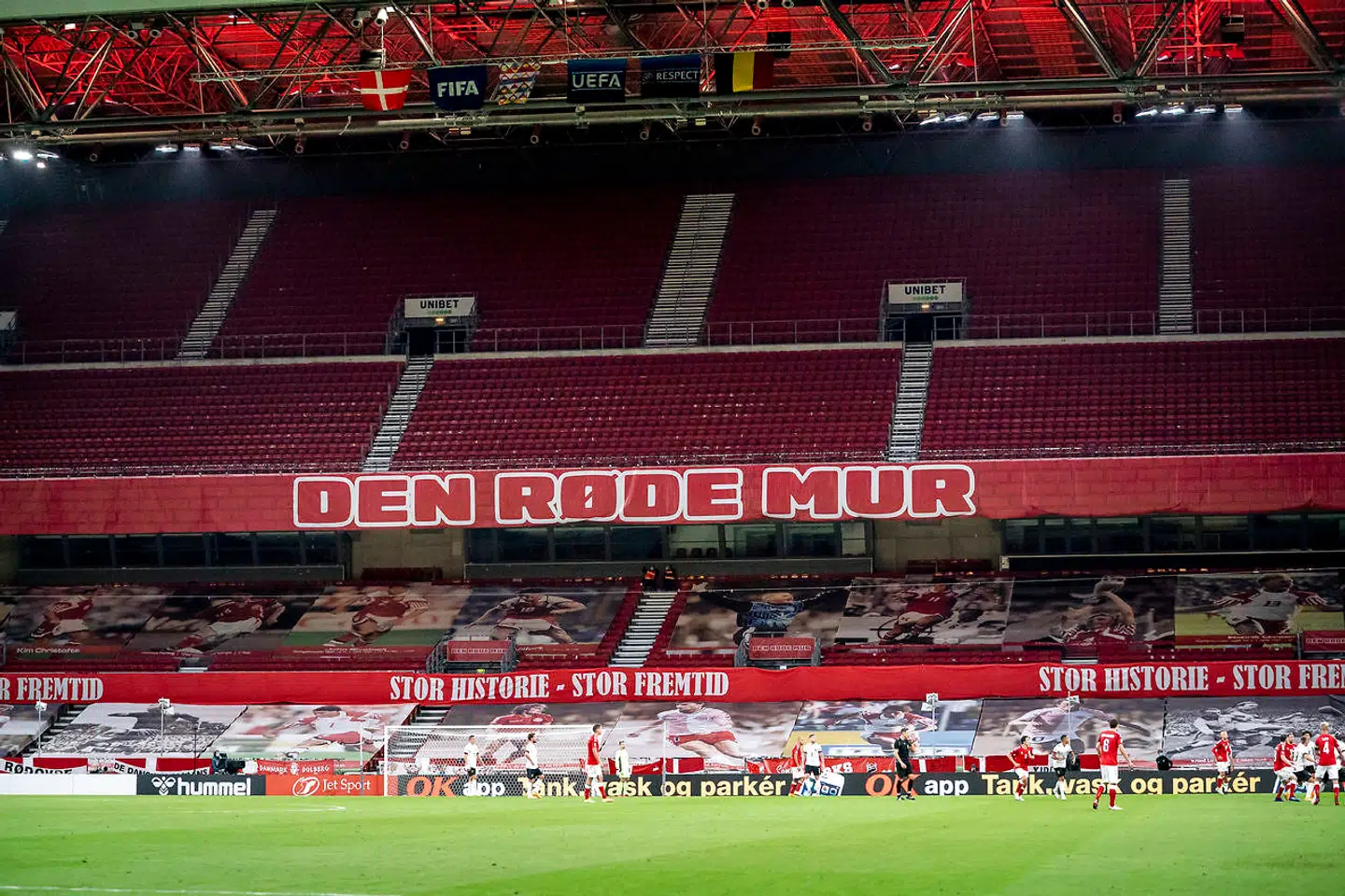 Arkivfoto. Der må være næsten 16.000 tilskuere til EM i Parken.