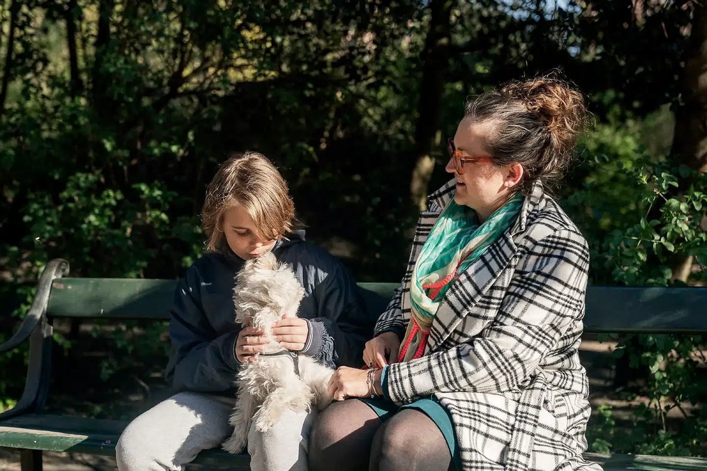Familien har endnu ikke systematisk trænet Sally i at være alene hjemme, men Anna Kruses mand arbejder hjemme, og de er fortrøstningsfulde med at tage det i eget tempo.