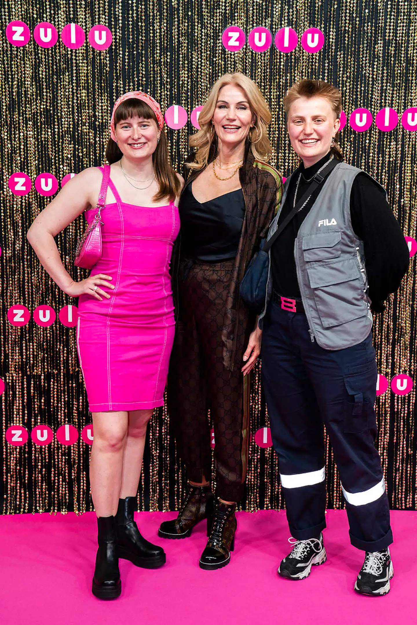 Helle Thorning-Schmidt var til Zulu Awards med sine to døtre, Johanna og Camilla.