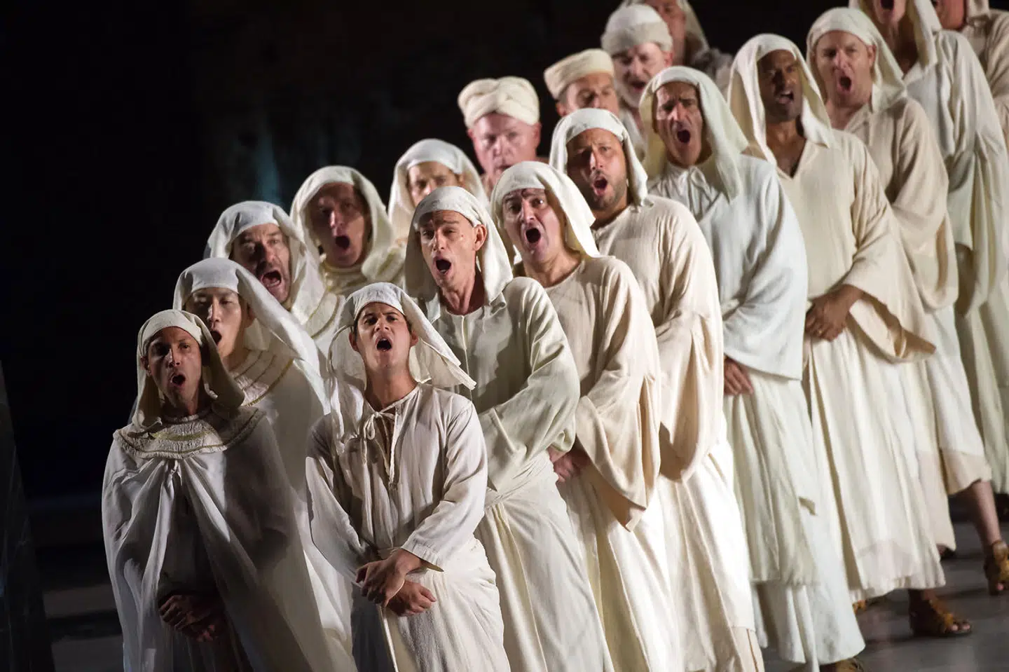 Opera har aldrig talt til Signe Molde. Her er det billeder fra en opførelse af »Aida« by Giuseppe Verdi i Paris.