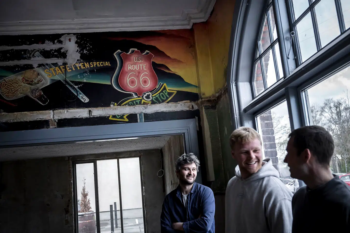 Daniel Cross (tv) mener, at Østerbro mangler stamsteder. Det håber han at kunne skabe med Bottega Estadio.