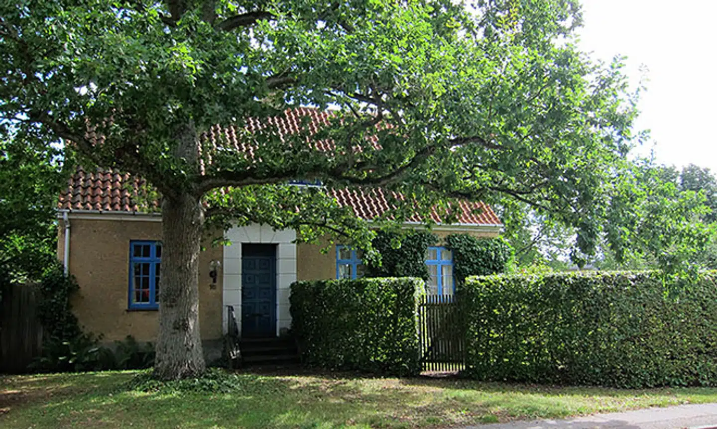 Både villa samt have på Kastanievej 16 i Holte bliver nu fredet.