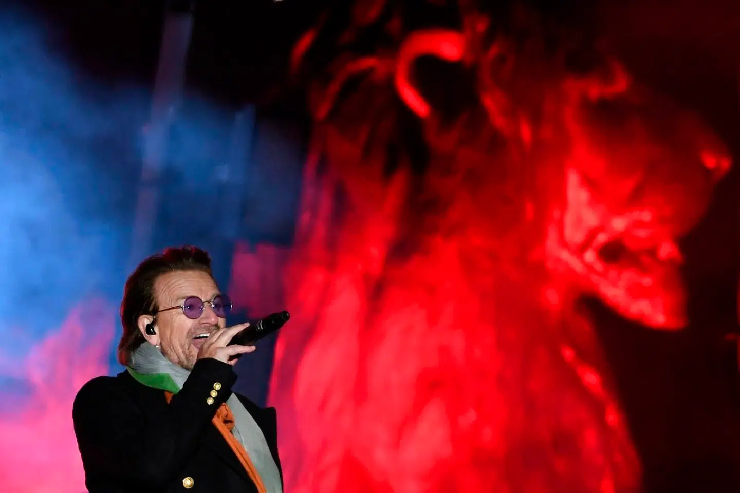 Bono, forsanger i bandet U2 – ikke et af Franciska Rosenkildes foretrukne bands …