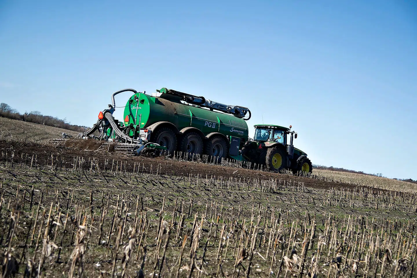 Lamgt de største reduktioner af CO2 fra landbruget skal komme fra »udviklingssporet« i regeringens forslag til en klimaplan. Foto: Henning Bagger/Ritzau Scanpix