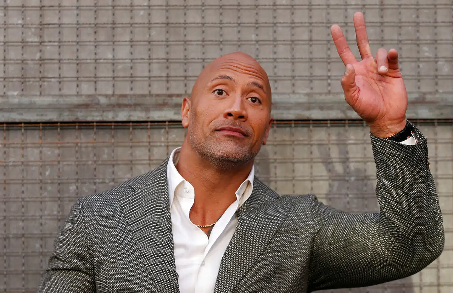 Arkivfoto: »The Rock« er populær blandt mange amerikanerne. Kan han blive USAs nye præsident?