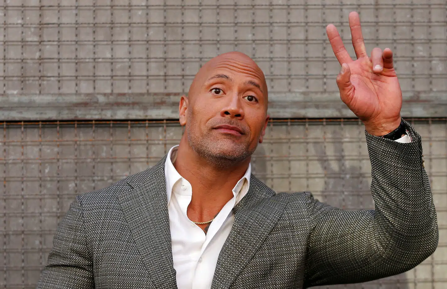 Arkivfoto: »The Rock« er populær blandt mange amerikanerne. Kan han blive USAs nye præsident?