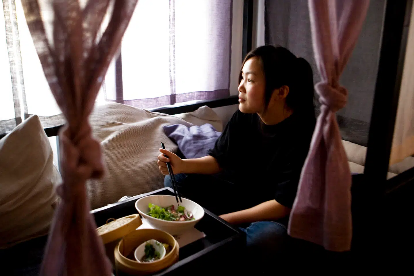 The Ricemarket har også udeservering