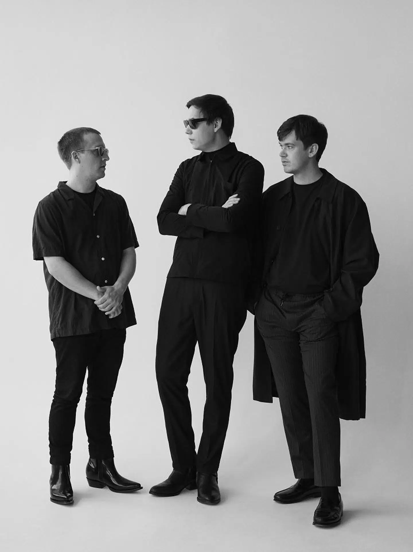 Michael Hovmand (th.), Jonas Jung (midten) og Sigurd Boesen (tv.) fra Jung.