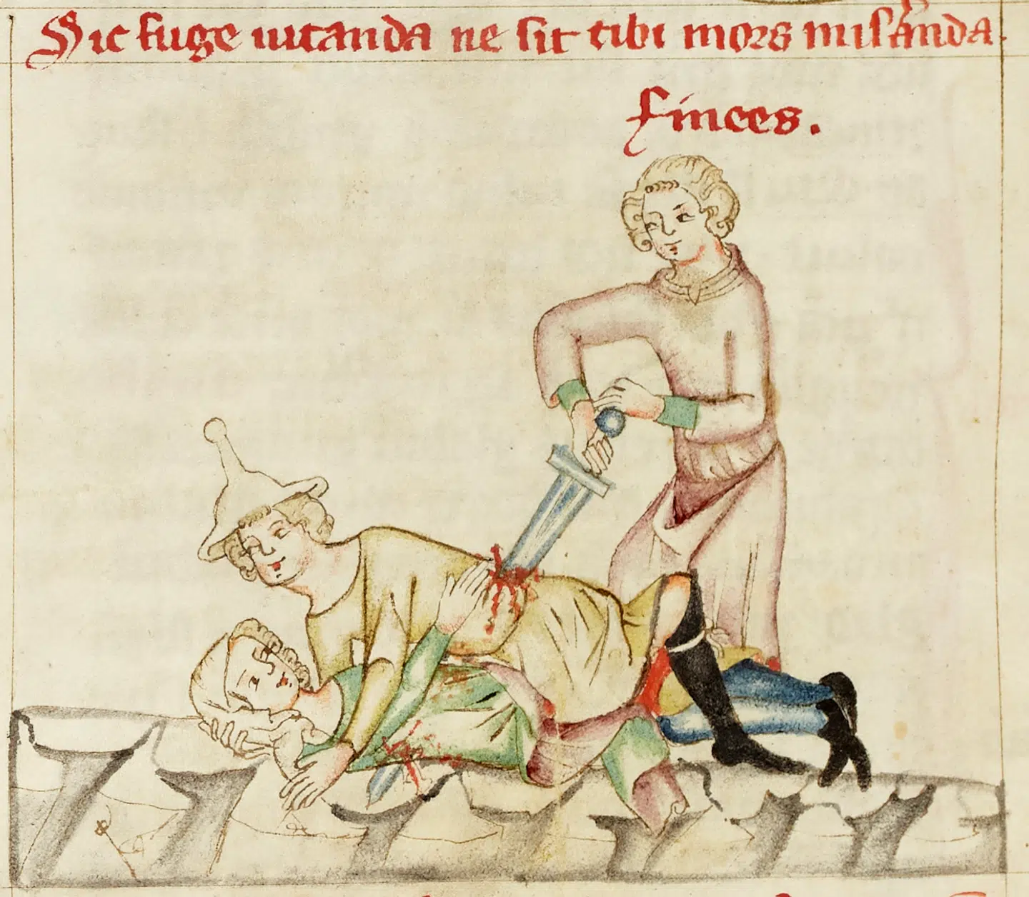 Fandt man en fremmed mand i seng med éns kone, var det tilladt med kontant afregning på stedet.