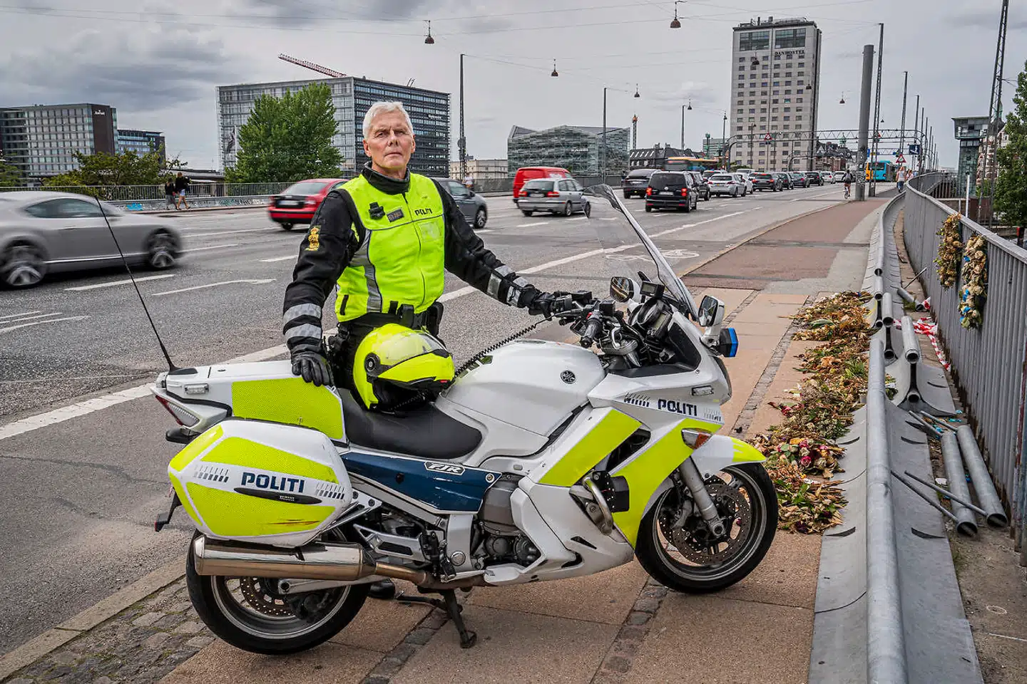 Politiassistenten ved Københavns Politi, Henrik Schmeisser (på billedet), er en af de betjente, der tidligere har advaret mod, at politiet har manglet muligheder for at kunne sætte en stopper for vanvidskørsel.