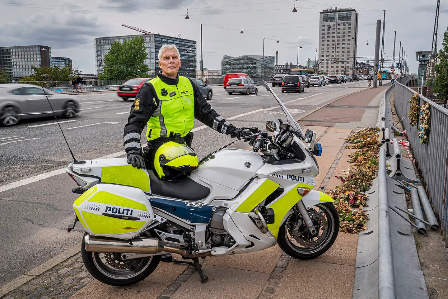 Politiassistenten ved Københavns Politi, Henrik Schmeisser (på billedet), er en af de betjente, der tidligere har advaret mod, at politiet har manglet muligheder for at kunne sætte en stopper for vanvidskørsel.