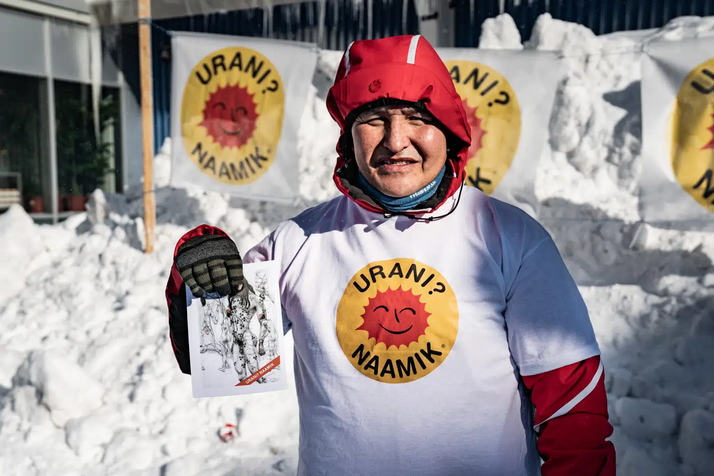 Miljøbevægelsen i Grønland siger nej til udvinding af uran. Udnyttelsen af råstofferne er et af de store temaer i Grønland forud for tirsdagens valg.
