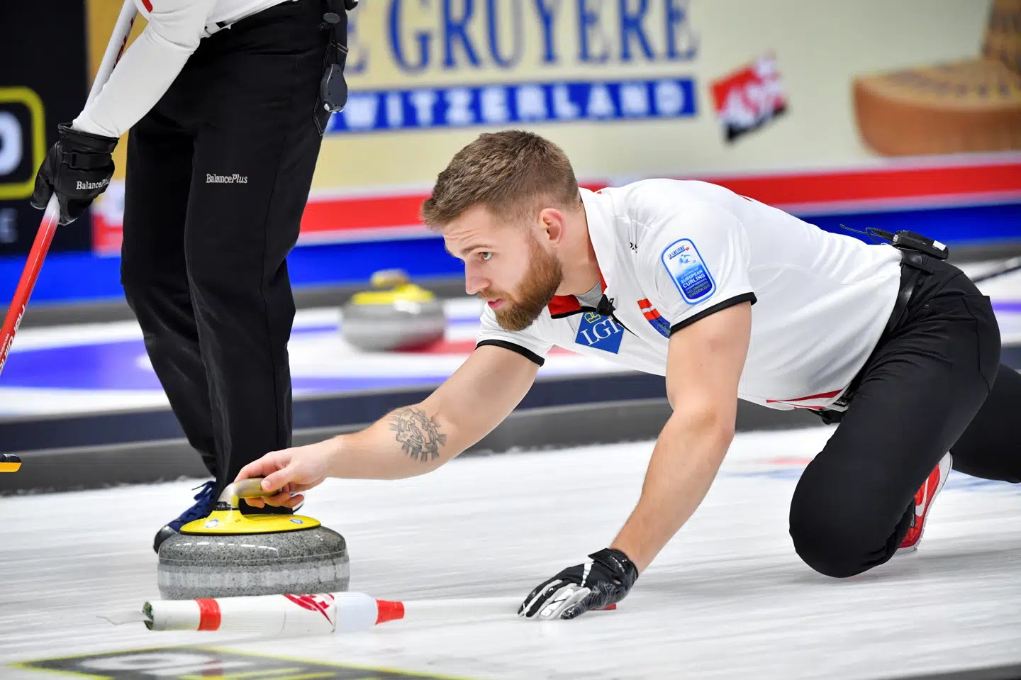 Mads Nørgaard Rasmussen og det danske hold tabte en tæt affære mod Norge. (Arkivfoto). Tt News Agency/Reuters