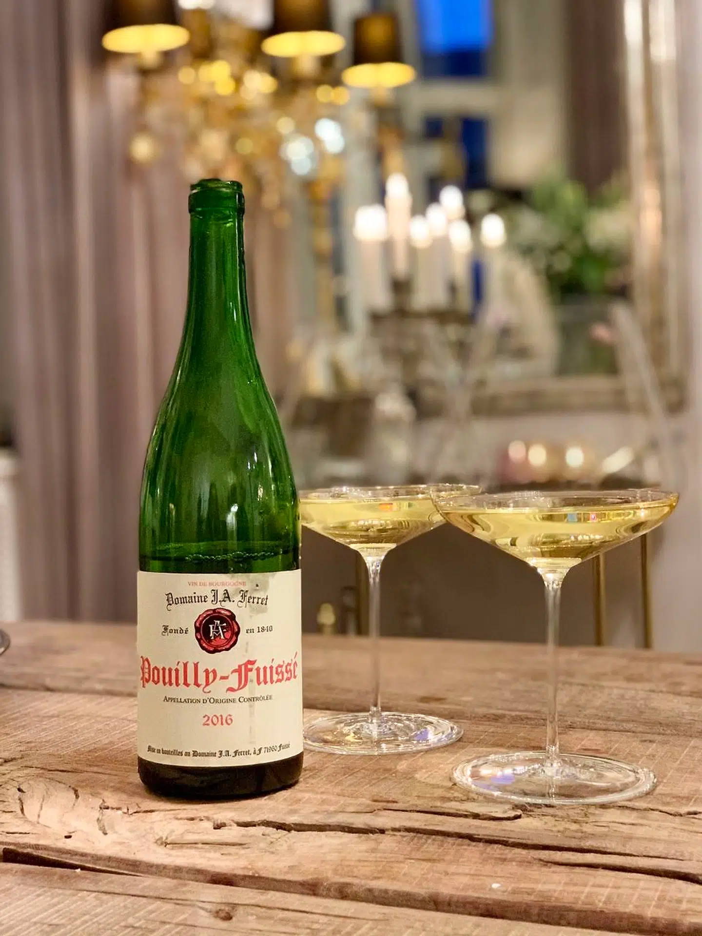 Glimrende vin fra en af Pouilly-Fuissés bedste producenter, Domaine Ferret.