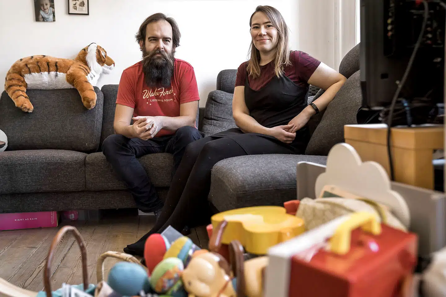 Helle Lysdal og Michael Boesen flytter fra Vesterbro til Skovlunde til sommer.