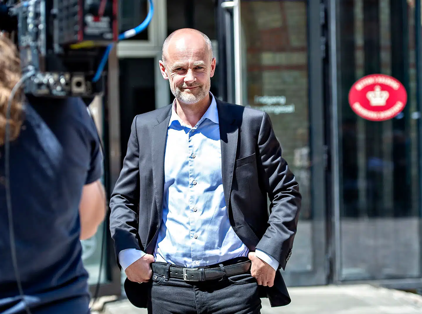 Anders Németh på jobbet i OW Bunker-sagen, hvor han forsvarede oliehandelsselskabets tidligere Singapore-direktør.