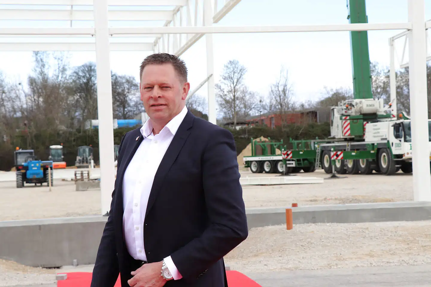 Mads Jørgensen, administrerende direktør i Bauhaus, har ikke tænkt sig at skrinlægge muligt erstatningskrav mod staten.