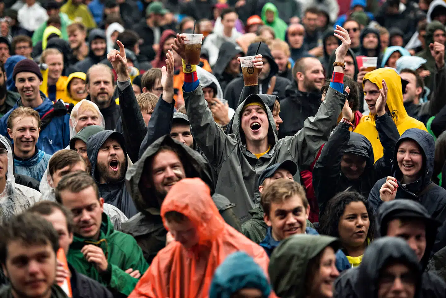 Publikum foran Orange Scene på Roskilde Festival 2017. Med dagens politiske aftale er sommerens større arrangementer sikre på at modtage økonomisk hjælp i tilfælde af aflysning.