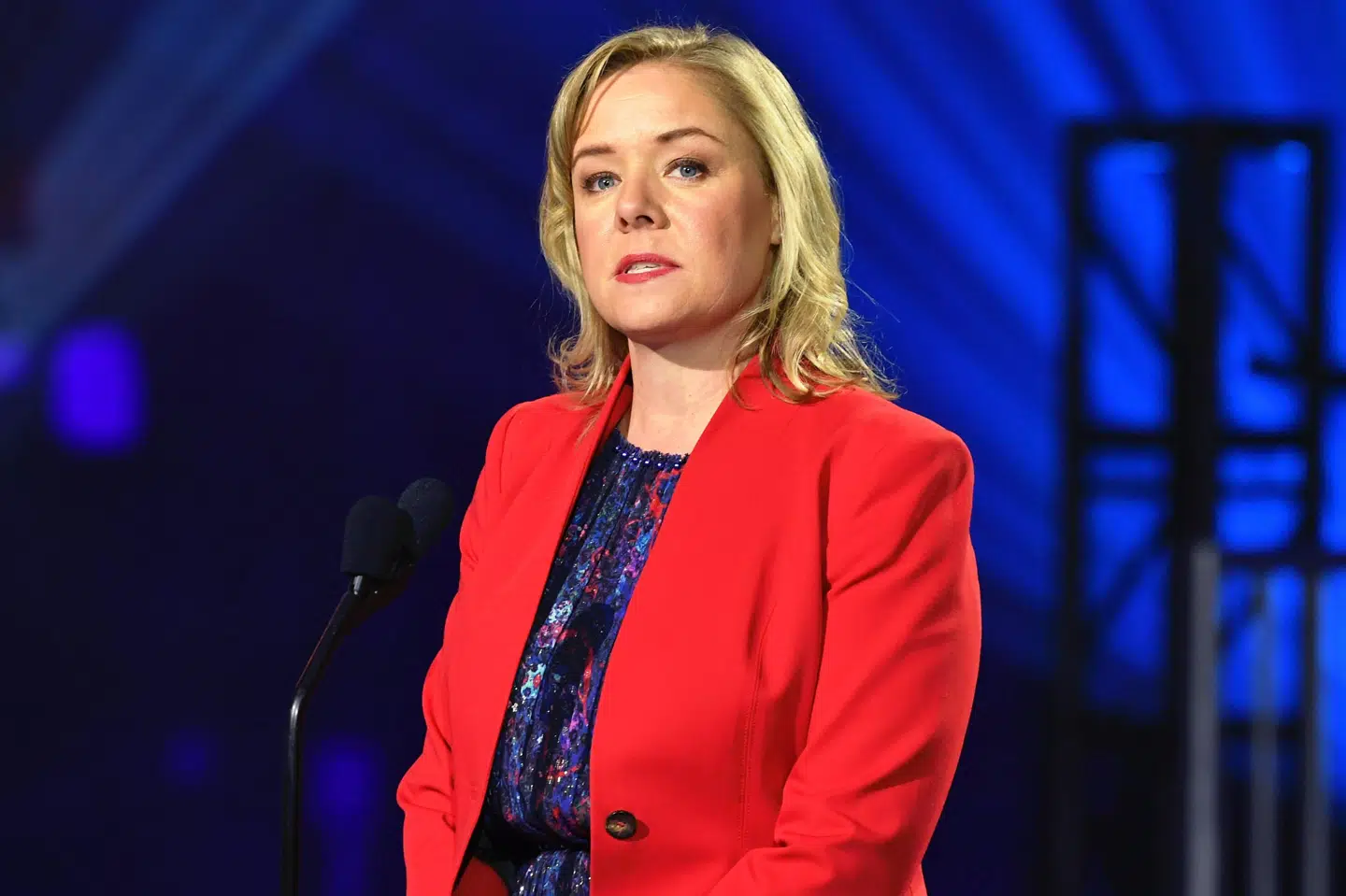 Sarah Hirshland, OL-chef i USA, regner med, at de fleste amerikanske atleter bliver vaccineret inden legene i Tokyo. Amy Sussman/Ritzau Scanpix