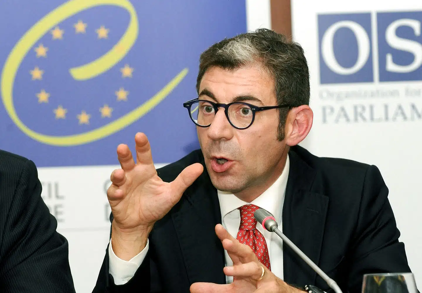 Den italienske politiker Luca Volonte fik fire års fængsel for korruption tidligere i år. Arkivfoto: Vano Shlamov/AFP/Ritzau Scanpix