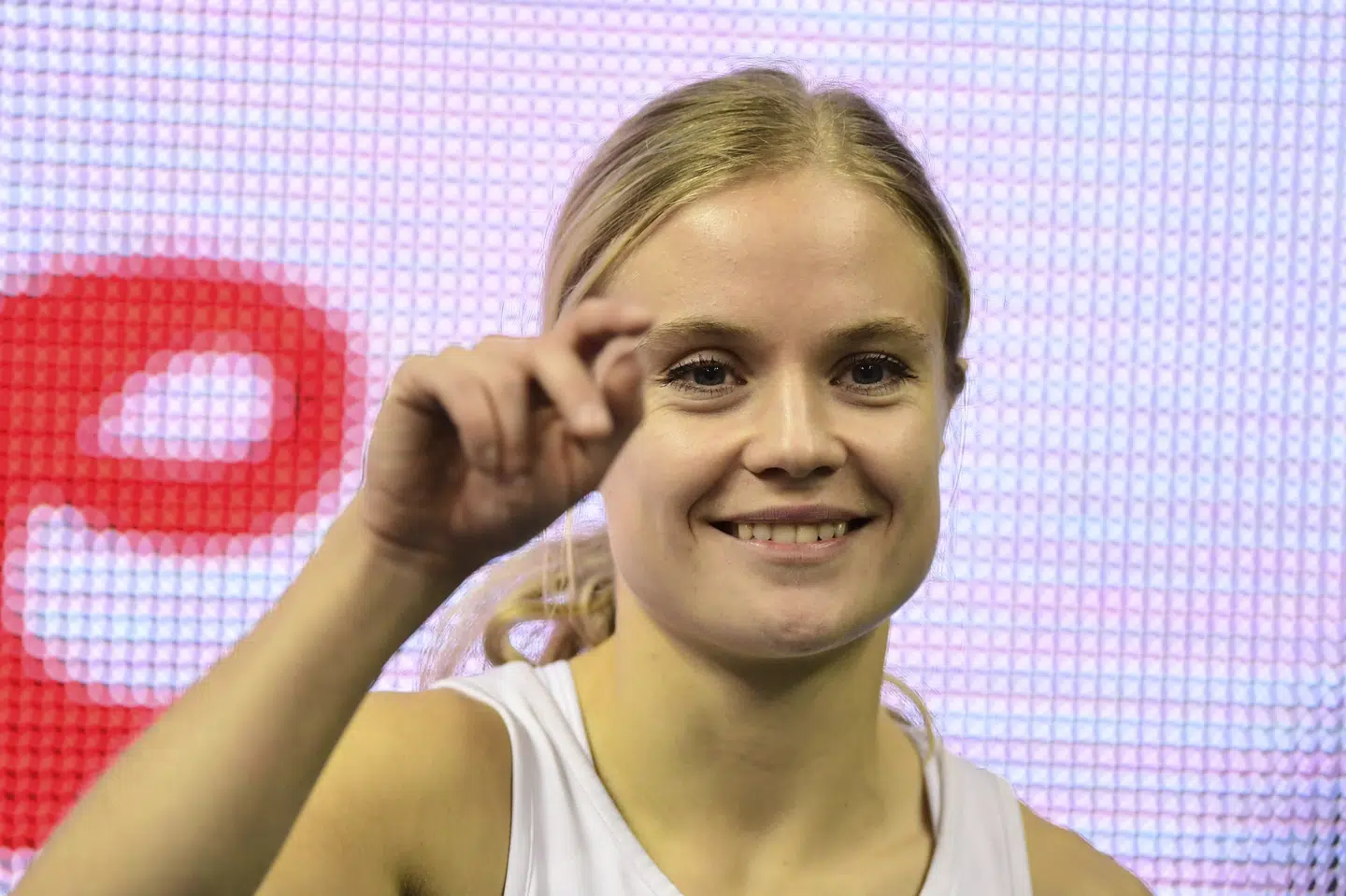 Astrid Glenner-Frandsen forbedrede sin egen danske rekord i Polen. (Arkivfoto) Soeren Stache/Ritzau Scanpix