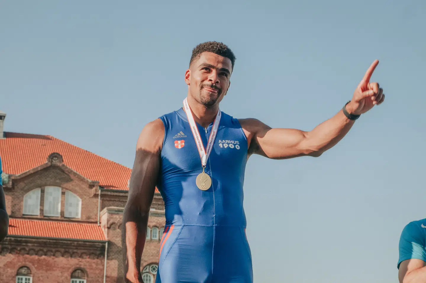 Sprinteren Kojo Musah vandt i 2020 DM-guld på både 100 og 200 meter. Lørdag gælder det indendørs-EM i Polen, hvor han stiller til start på 60 meter. (Foto: Christian Jørn Hansen, Dansk-Atletik) Free