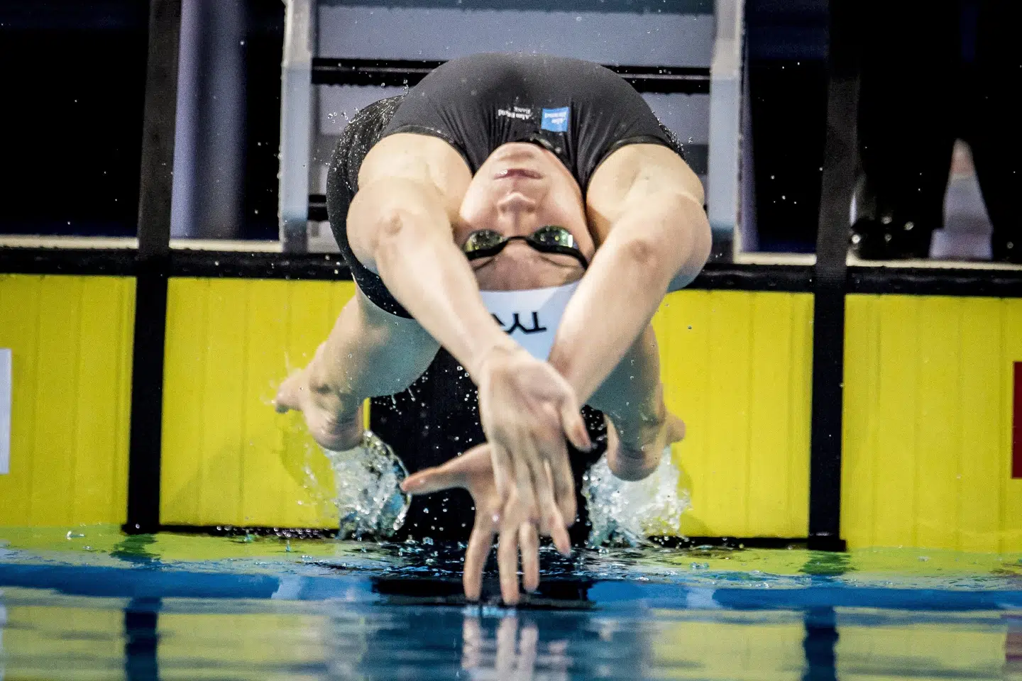 Mie Ø. Nielsen ses her under kortbane-EM i København i 2017. Mads Claus Rasmussen/Ritzau Scanpix