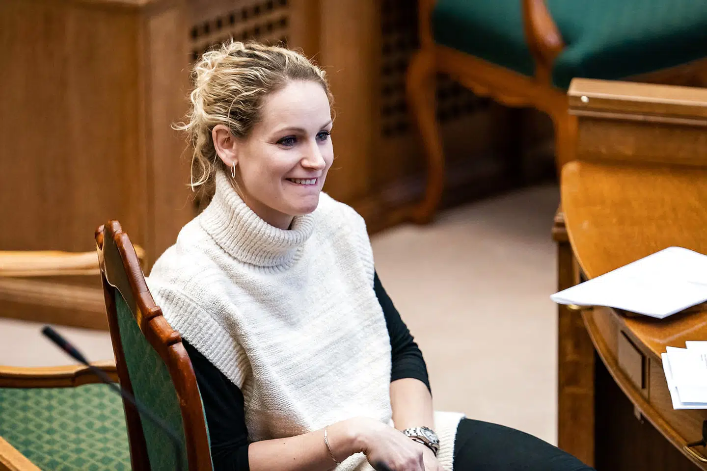 Enhedslistens Pernille Skipper venter sit andet barn. Det skriver hun på Facebook.