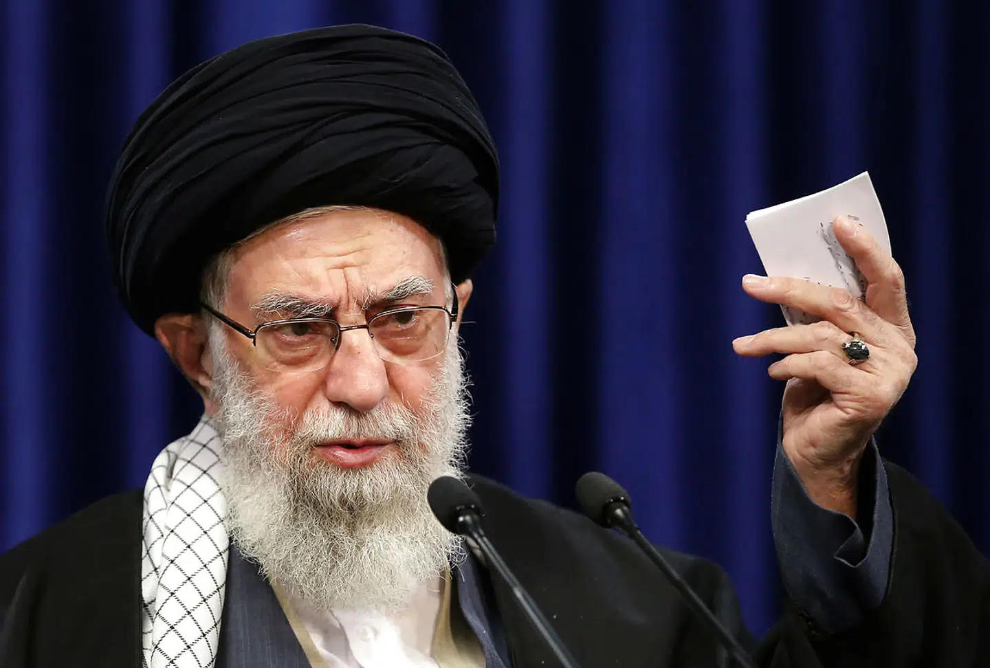 Irans øverste leder, Ayatollah Ali Khamenei.