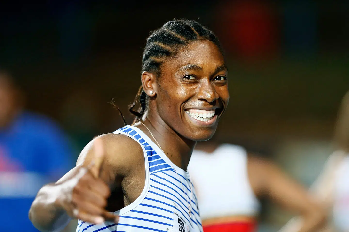 Caster Semenya har både OL- og VM-guld på cv'et. Hun håber på mere metal ved sommerlegene i Tokyo på 200 meter. Phill Magakoe/Ritzau Scanpix