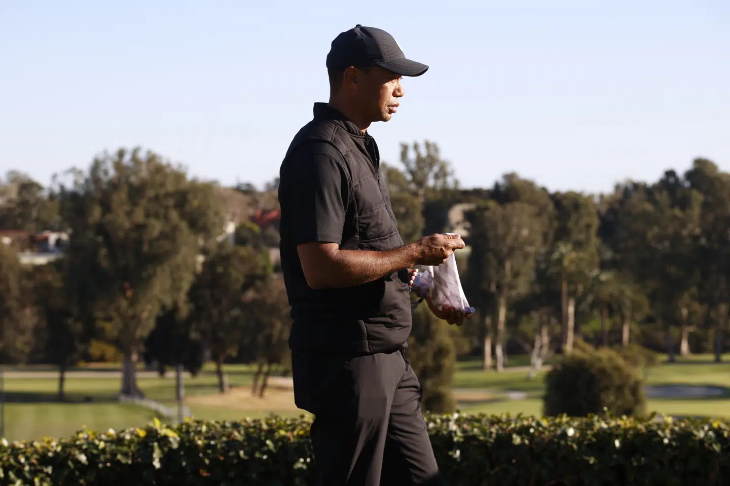 Tiger Woods er indlagt på et hospital i Los Angeles. Ryan Kang/Ritzau Scanpix