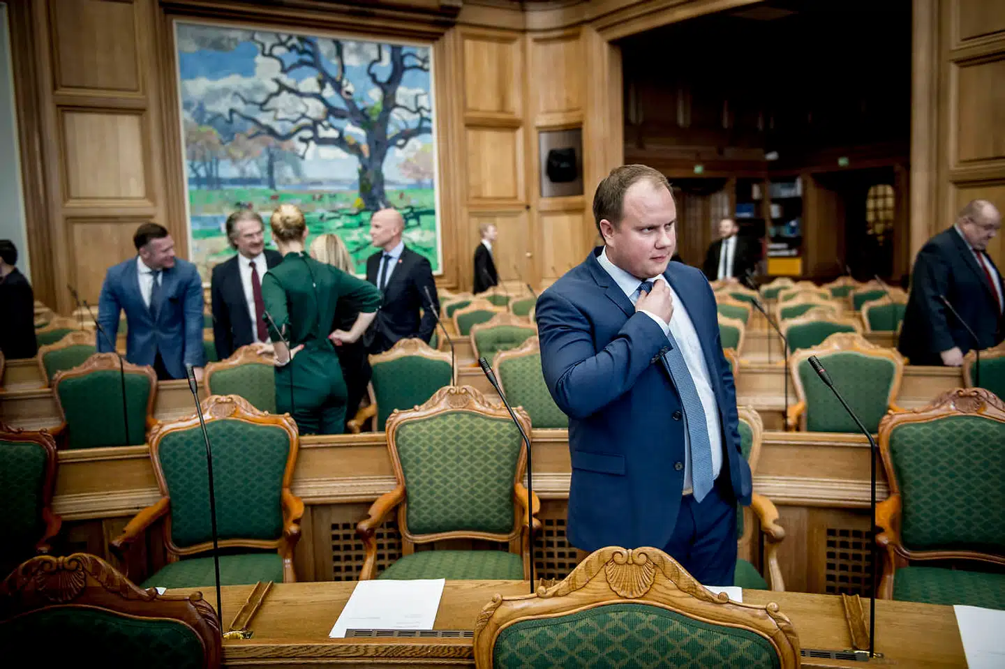 Flere medier har den seneste tid kunnet berette om intern uro i Dansk Folkeparti, og det er partiprofilen Martin Henriksen godt ærgerlig over. Arkivfoto: Asger Ladefoged