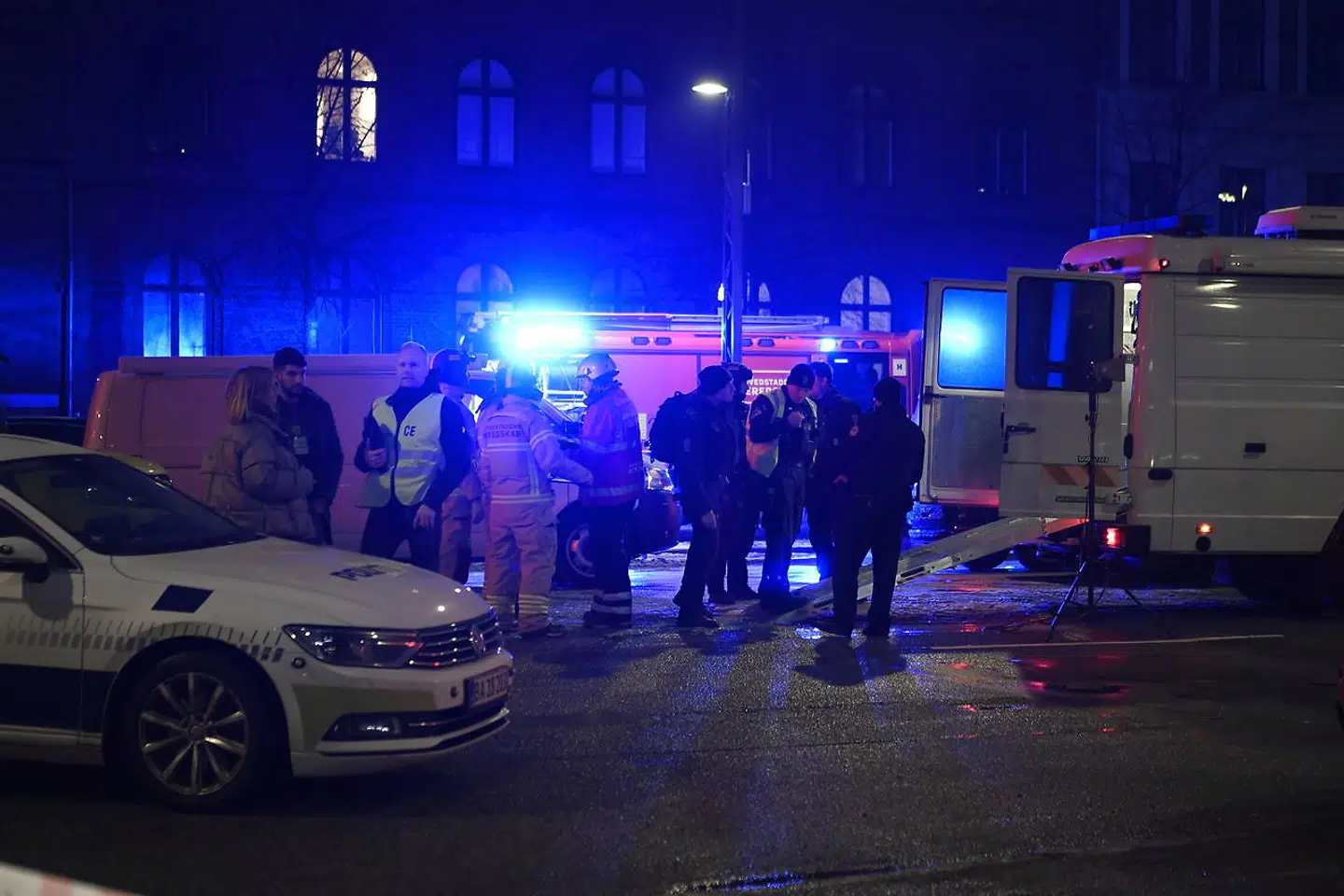 Politi undersøger mistænkeligt forhold ved den amerikanske ambassade onsdag den 17. februar 2021