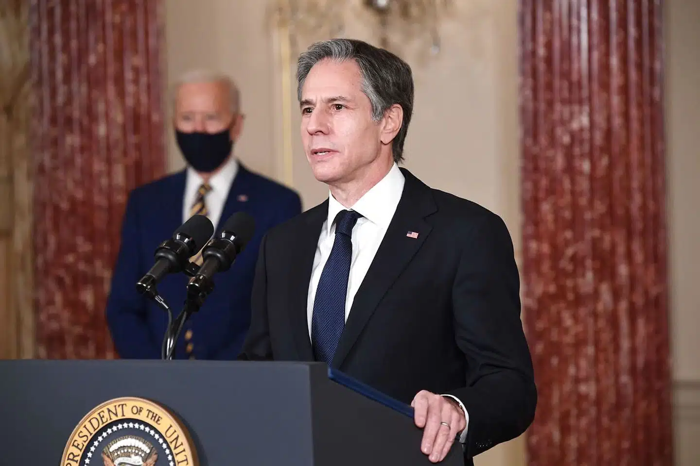 USAs nye udenrigsminister Antony Blinken har valgt at anlægge en hård linje over for Kina.