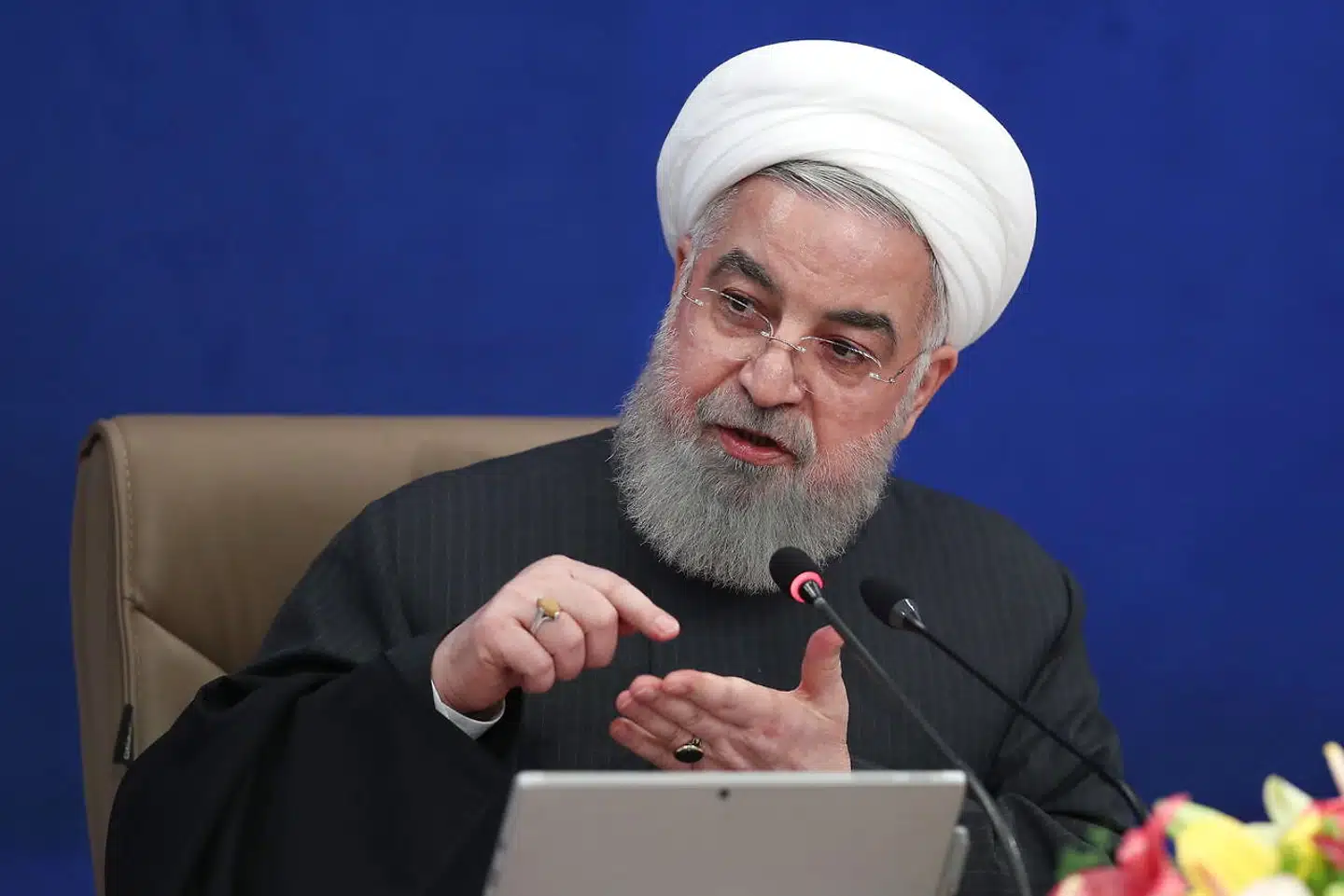 Irans præsident Rouhani udelukker ændringer i atomaftalen.