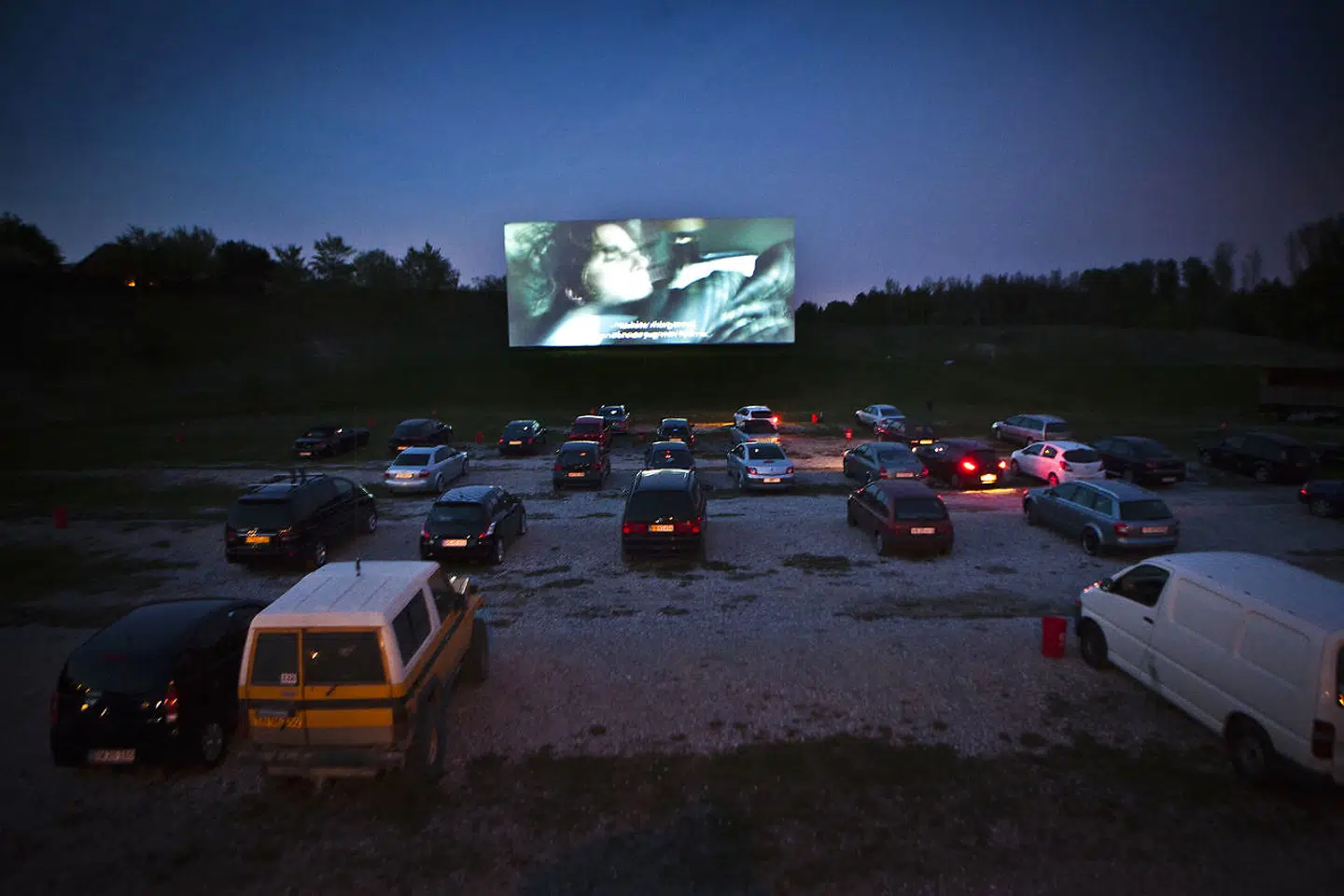 Drive in Bio i Lynge.