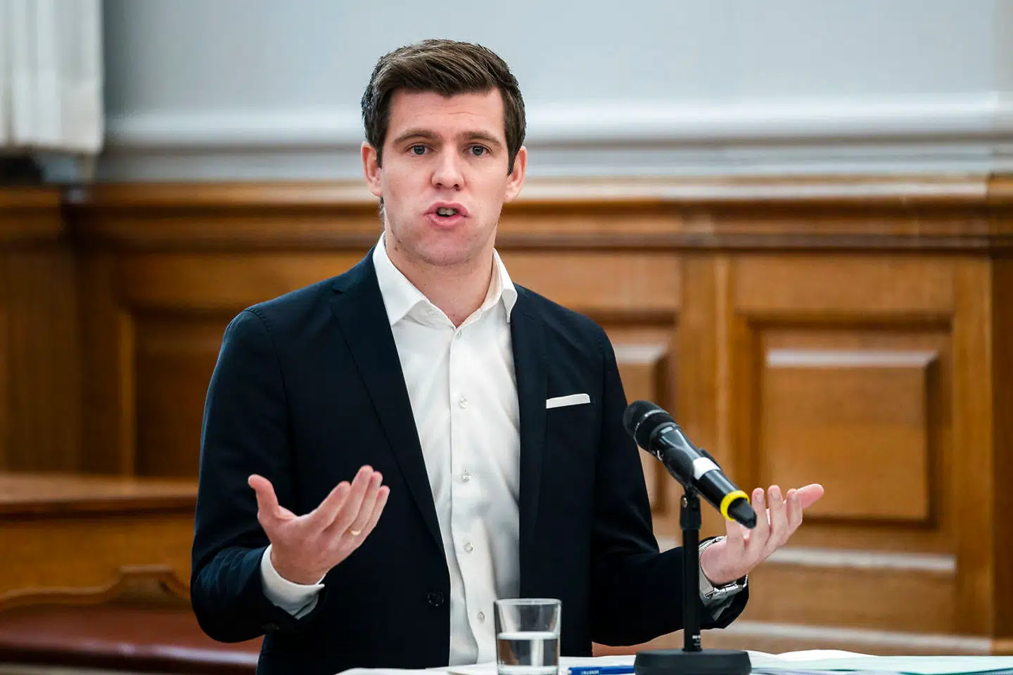 Venstres indfødsretsordfører, Morten Dahlin, er skuffet over regeringens forslag i dagens Berlingske. Han og Venstre foreslår, at man også indfører »demokratisamtaler« for at sikre sig, at ansøgere om statsborgerskab tror på danske værdier. Arkivfoto: Martin Sylvest/Ritzau Scanpix