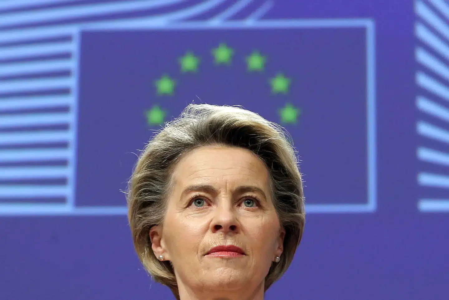»Ursula von der Leyens ageren rejser berettiget tvivl, om hun er den rette person til at lede Europa-Kommissionen,« skriver Pierre Collignon i denne kommentar. Her er Ursula von der Leyen til en pressekonference om coronavacciner 8. januar.